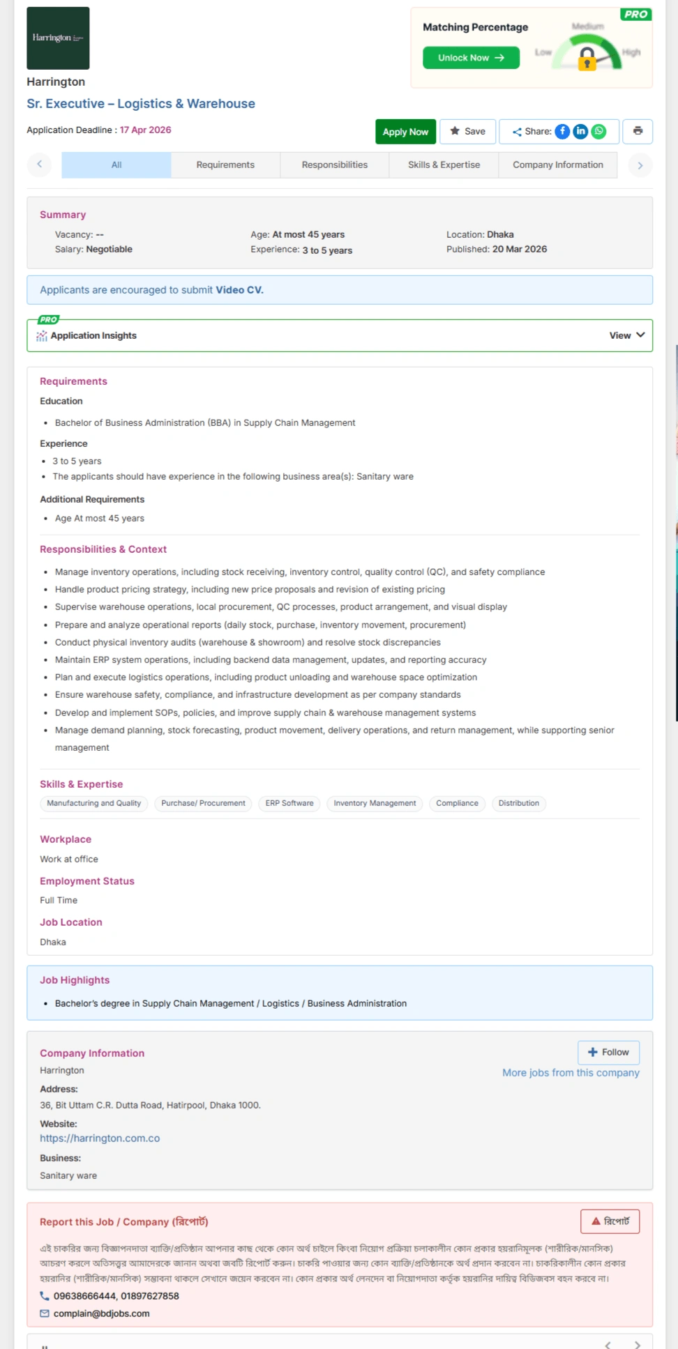 Harrington Job Opportunities 2026