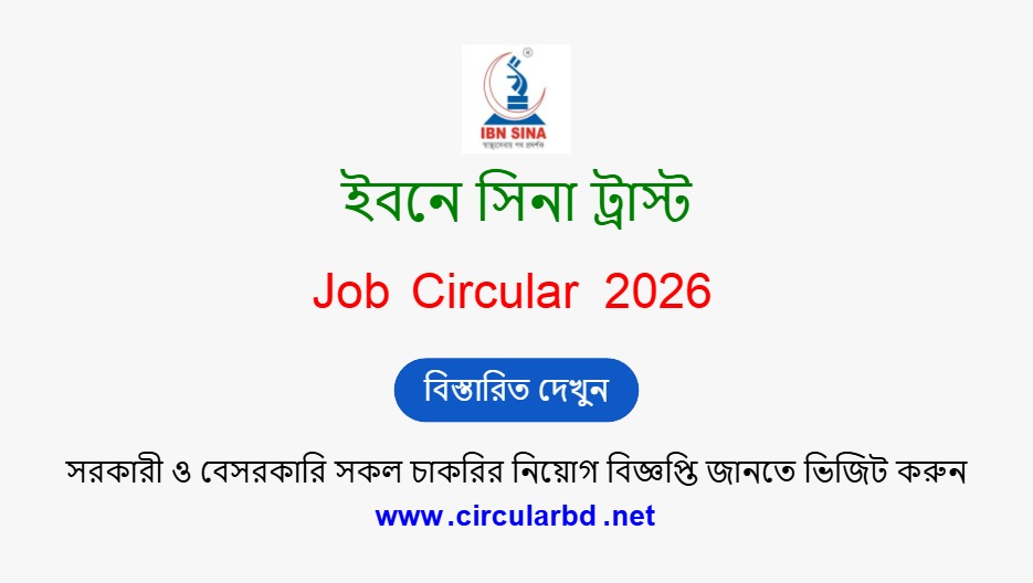 Ibn Sina Trust Job Opportunities 2026