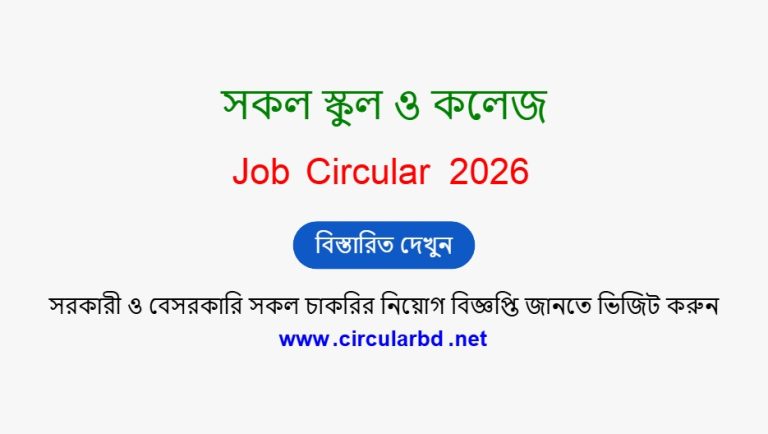 All School and College Job Opportunities 2026