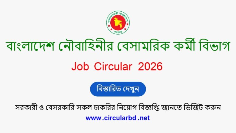 BNDCP Job Opportunities 2026