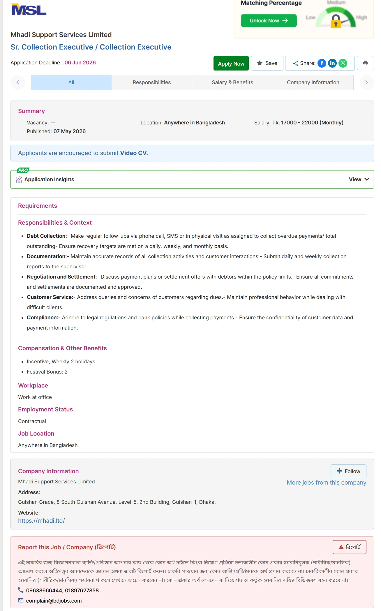 MSL Job Opportunities 2026