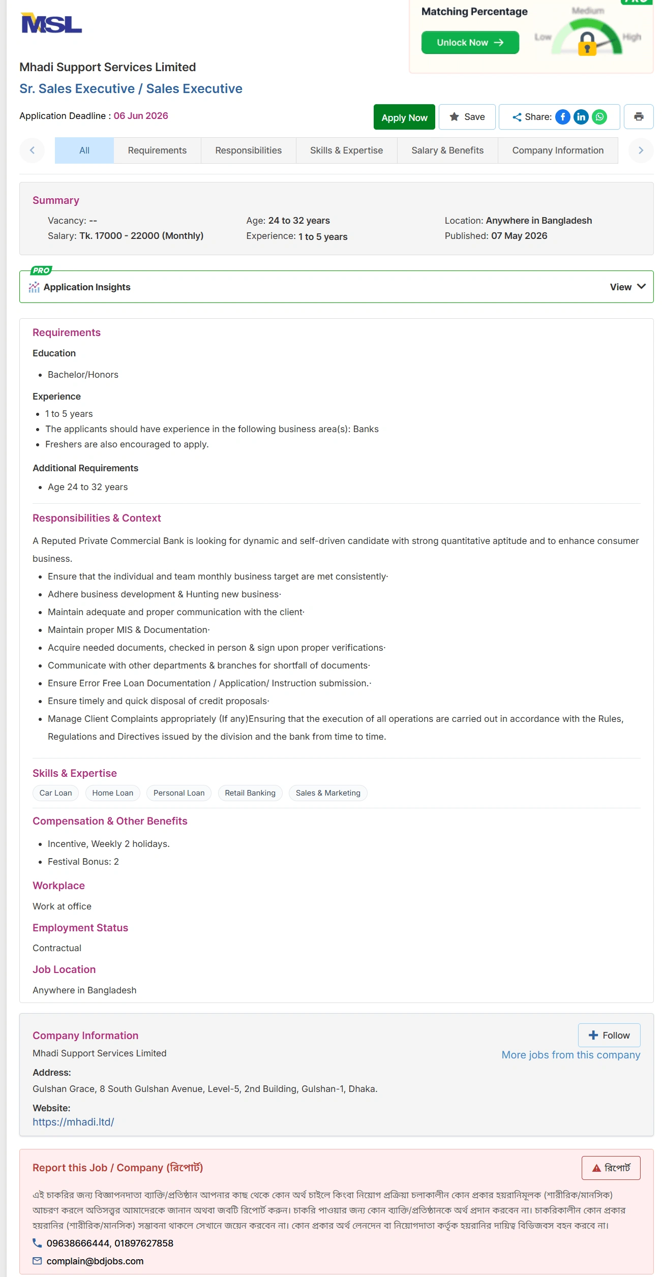 MSL Job Opportunities 2026