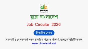 BURO Bangladesh Job Opportunities 2026