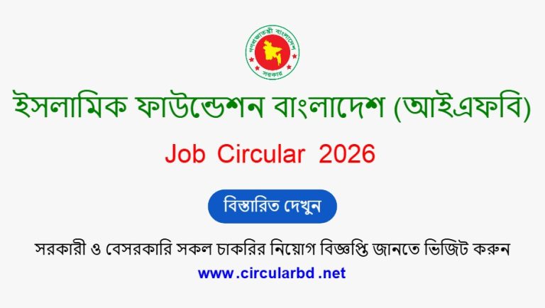 IFB Job Opportunities 2026