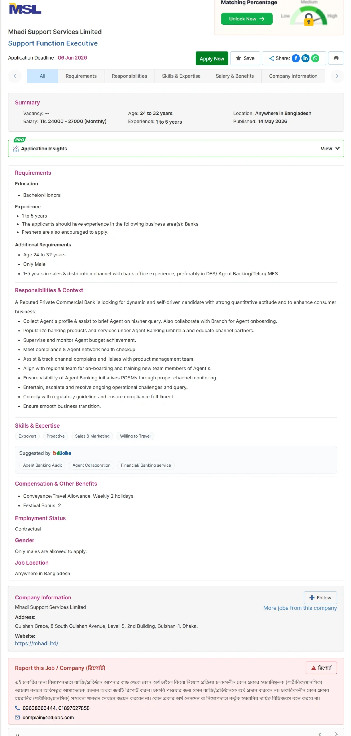 MSL Job Opportunities 2026