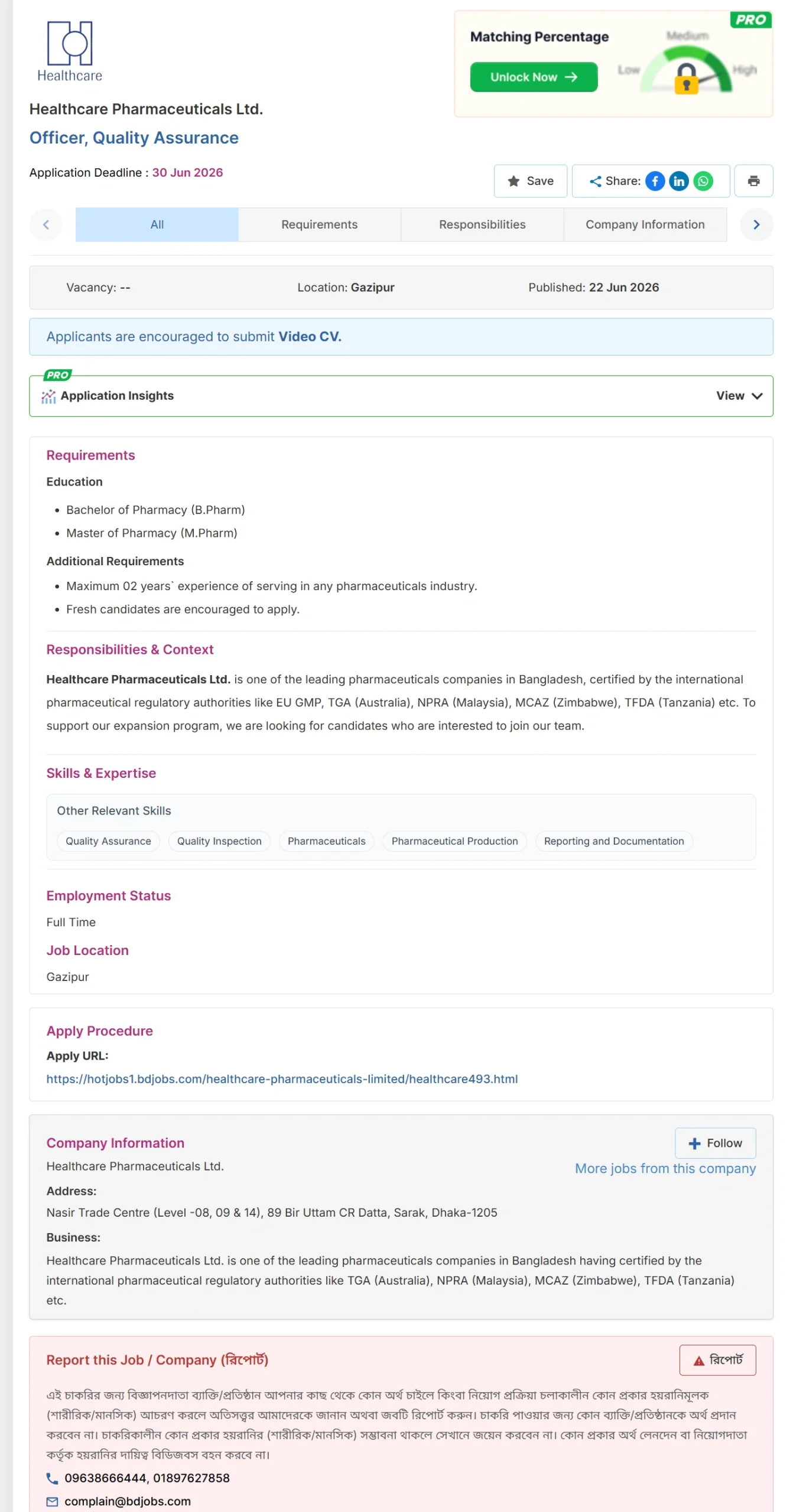 Healthcare Pharmaceuticals Job Opportunities 2026