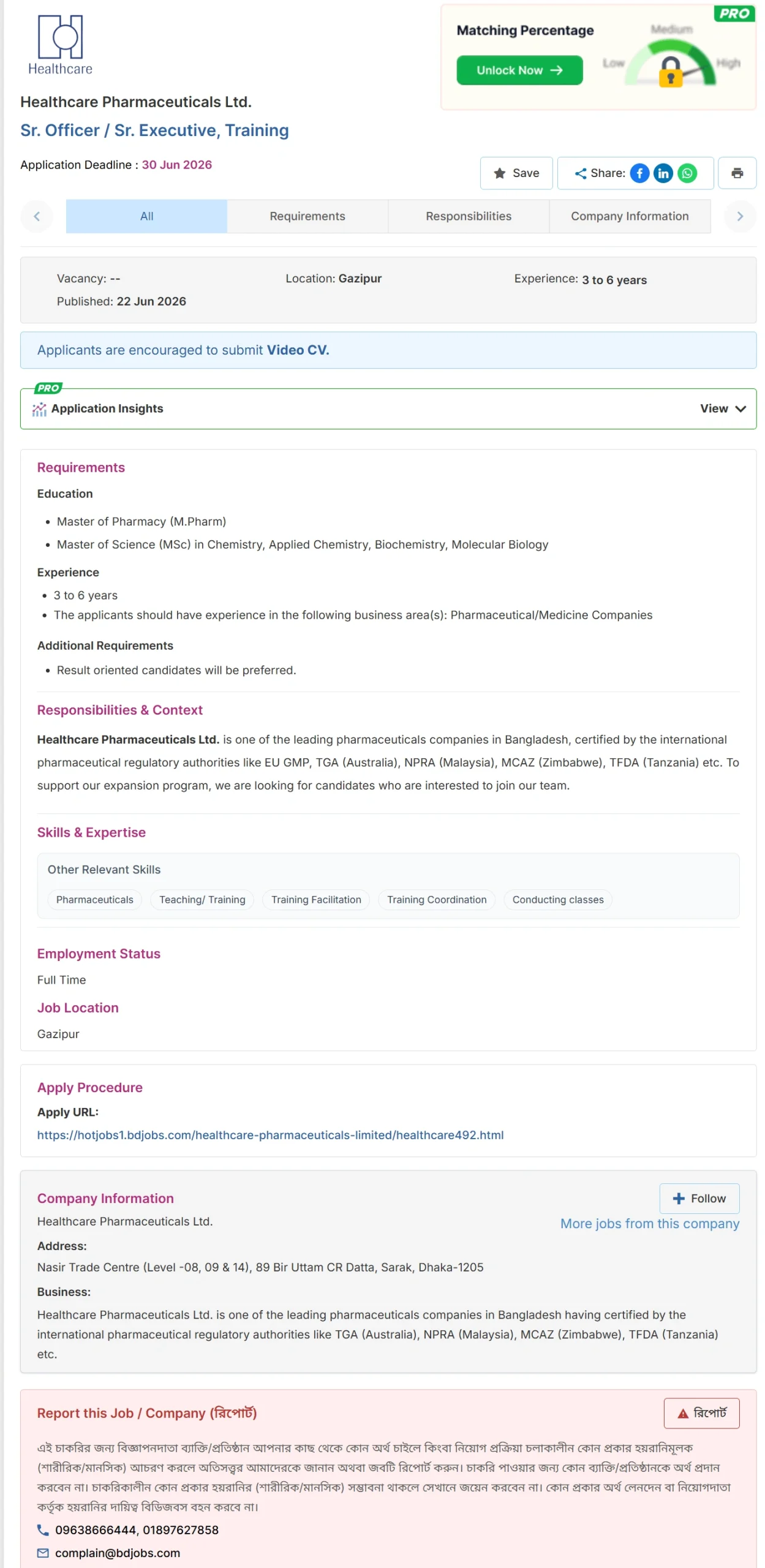 Healthcare Pharmaceuticals Job Opportunities 2026