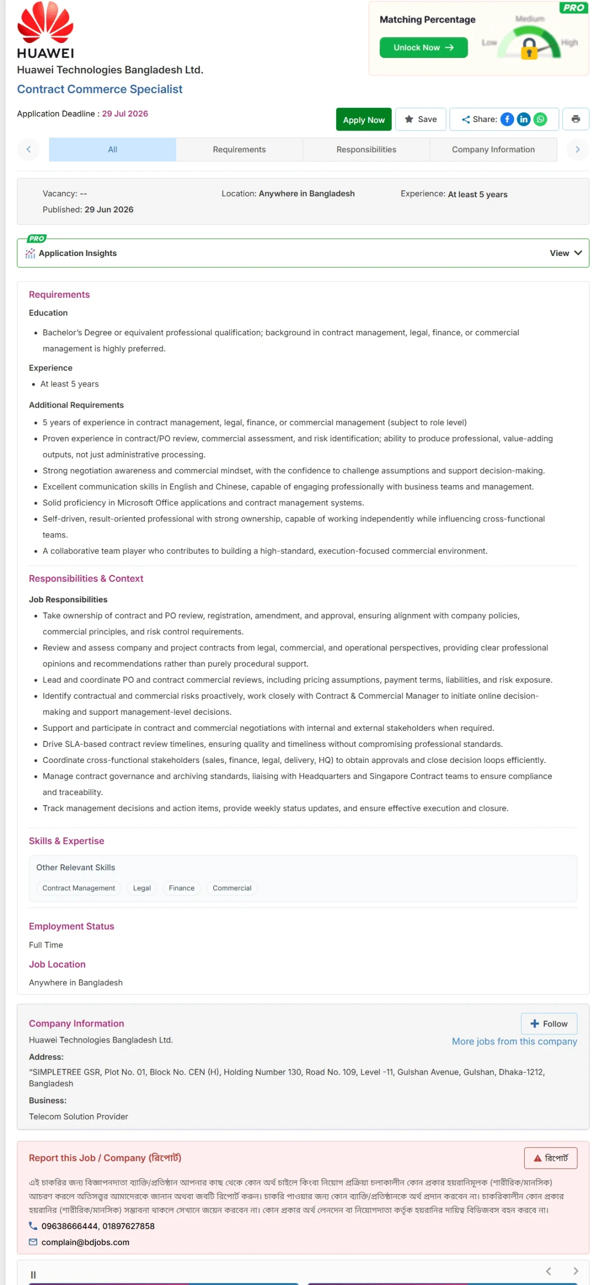 Huawei Job Opportunities 2026