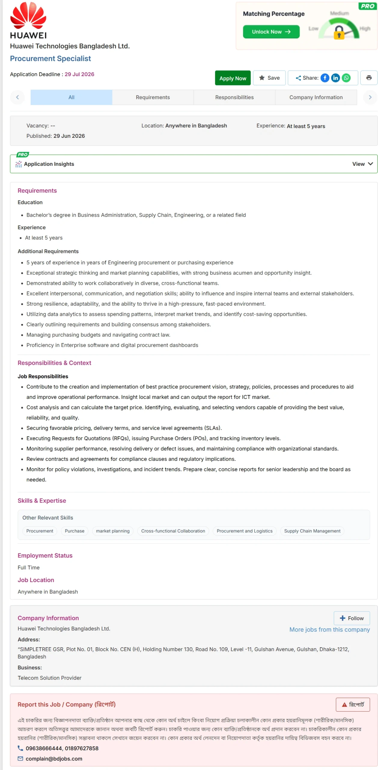 Huawei Job Opportunities 2026