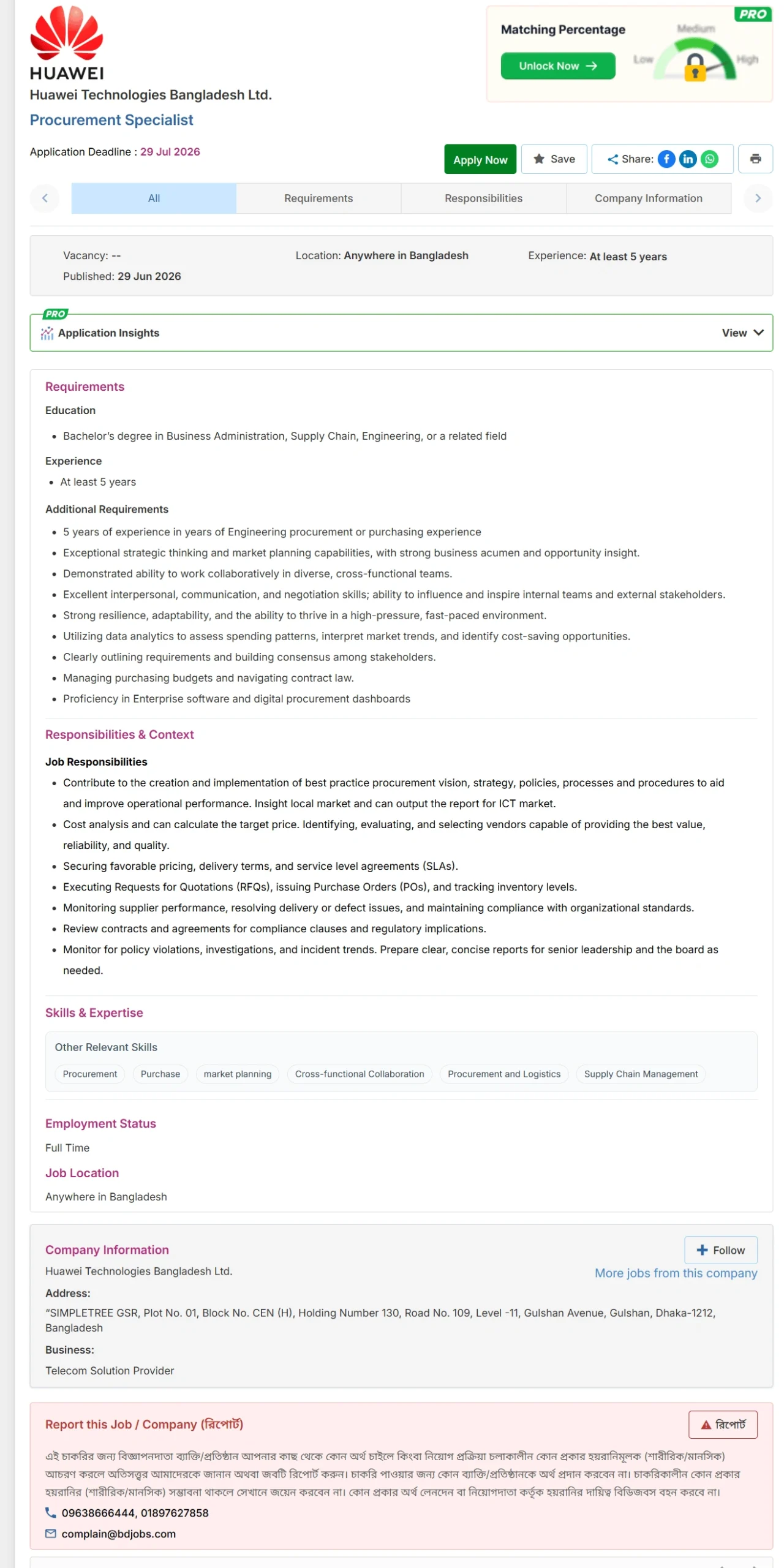 Huawei Job Opportunities 2026