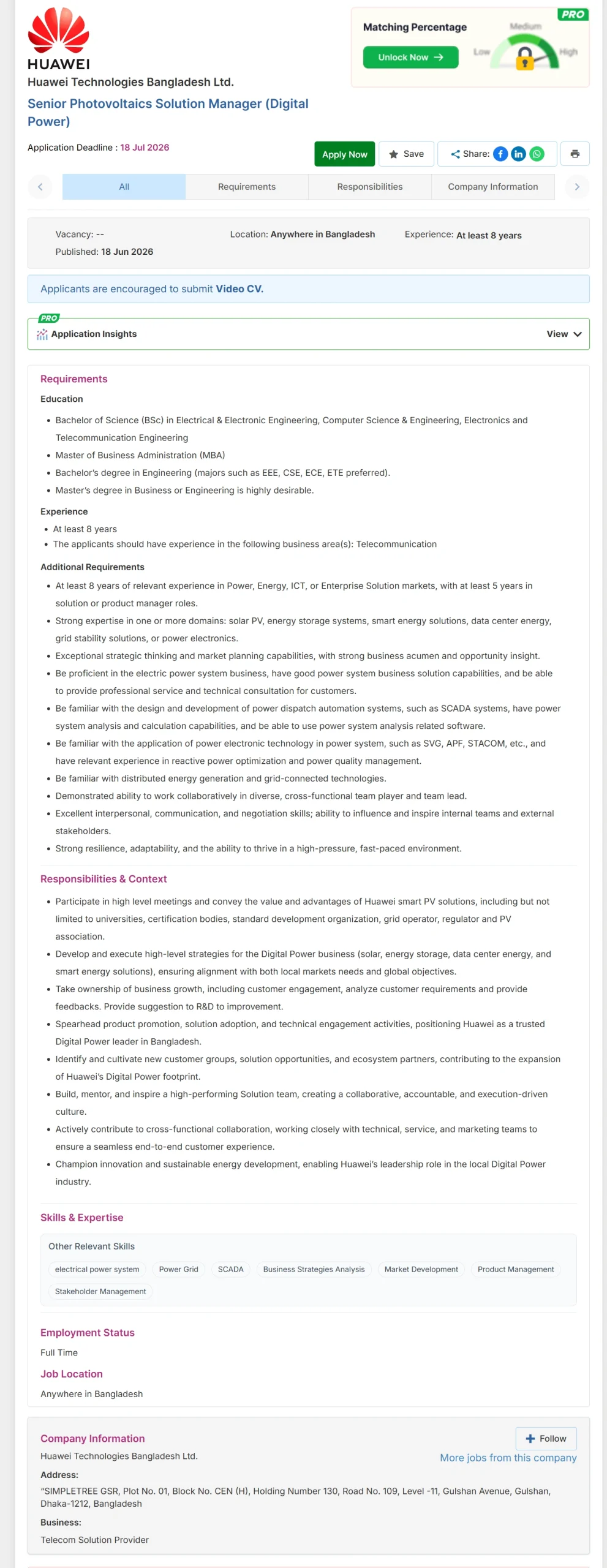 Huawei Job Opportunities 2026