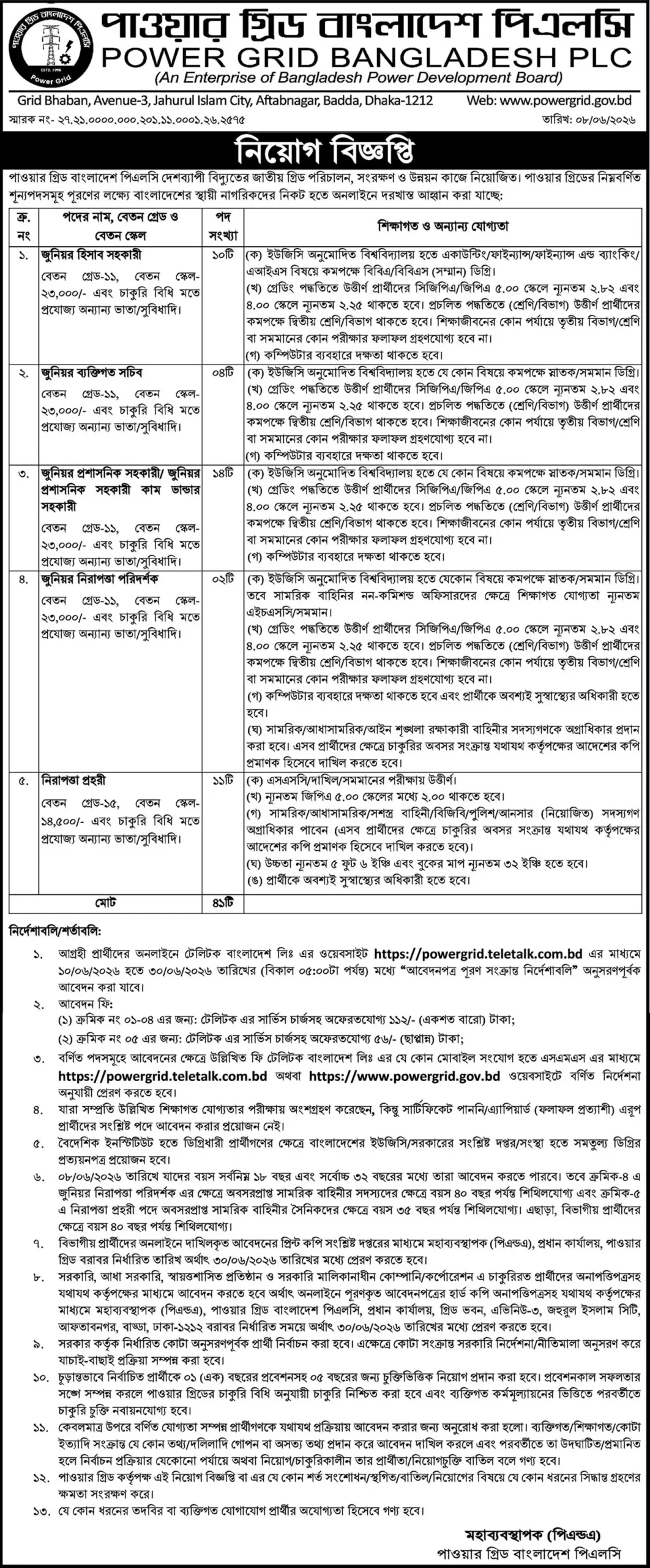 Power Grid Job Opportunities 2026