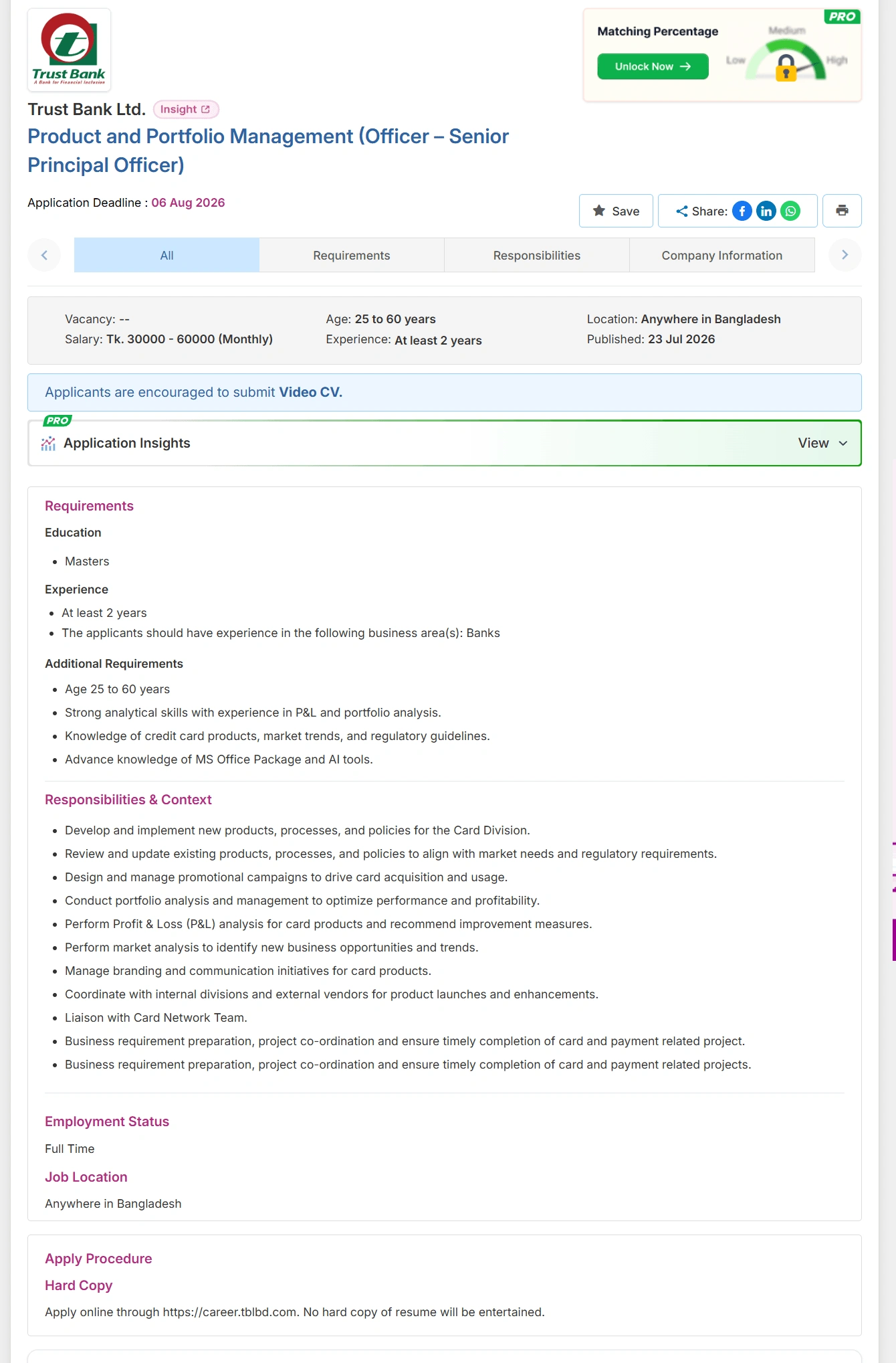 Trust Bank Job Opportunities 2026 