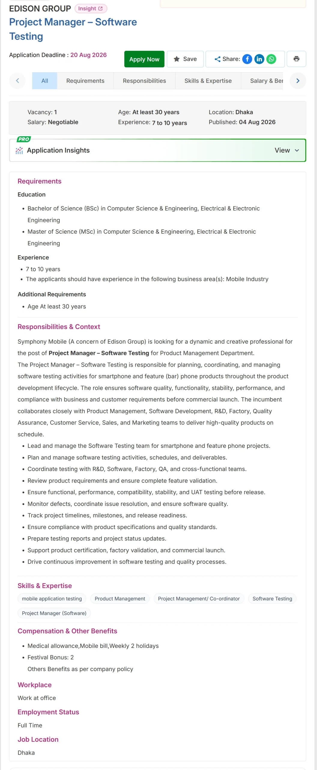 EDISON Group Job Opportunities 2026