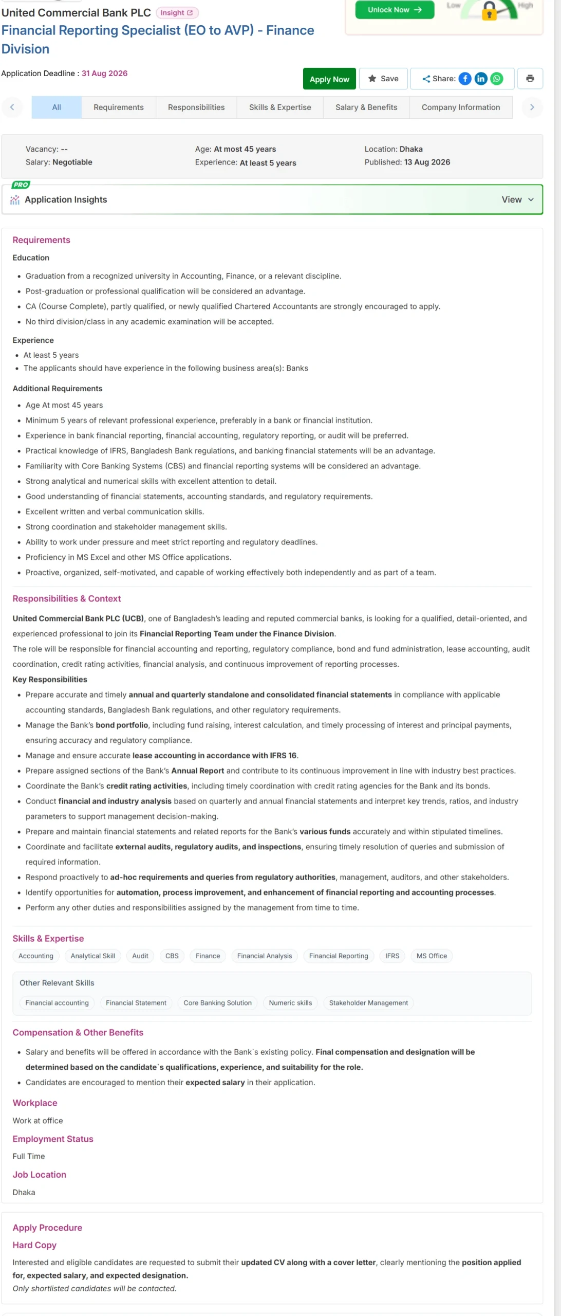 UCB PLC Job Opportunities 2026