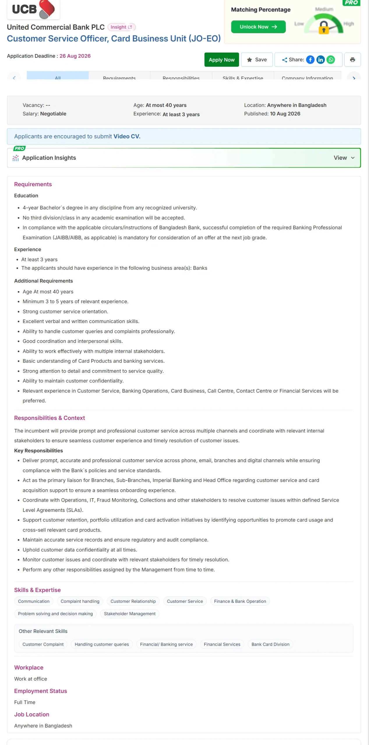 UCB PLC Job Opportunities 2026