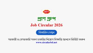 PRAN Group Job Opportunities 2026