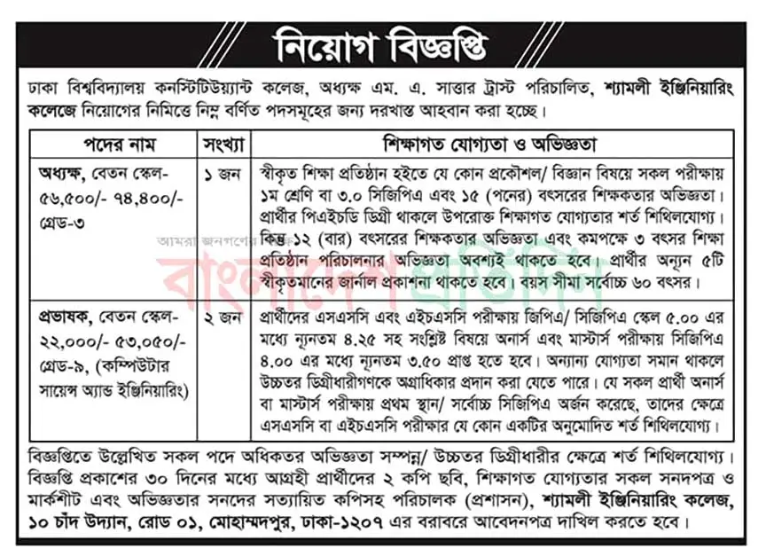  DU Job Opportunities 2026