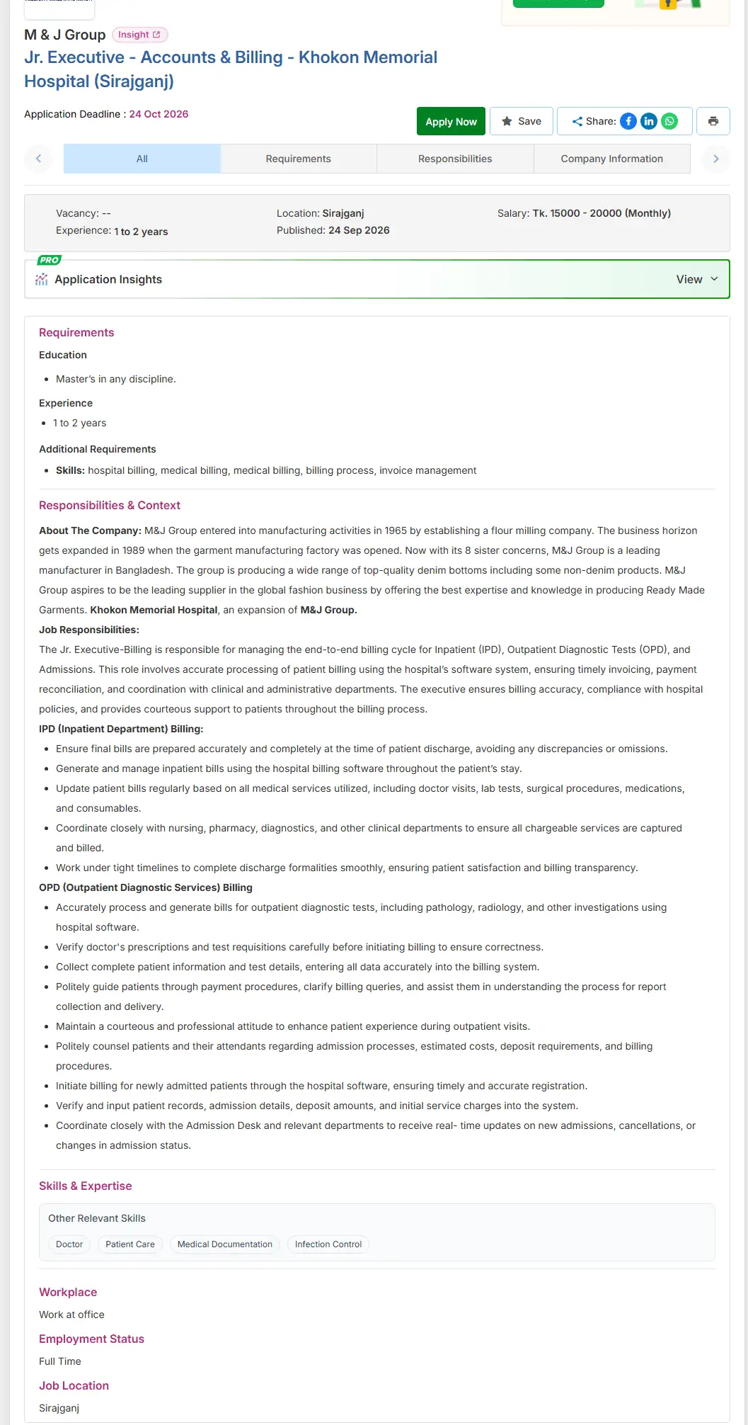 MJ Job Opportunities 2026