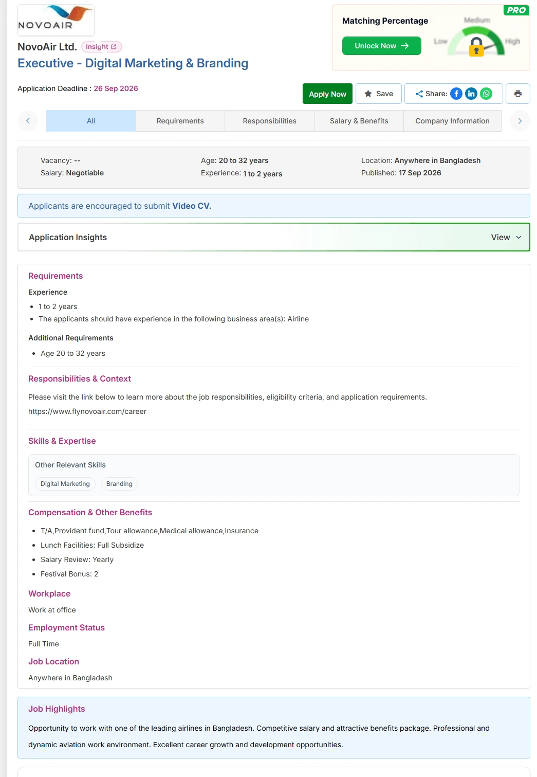 NovoAir Ltd Job Opportunities 2026