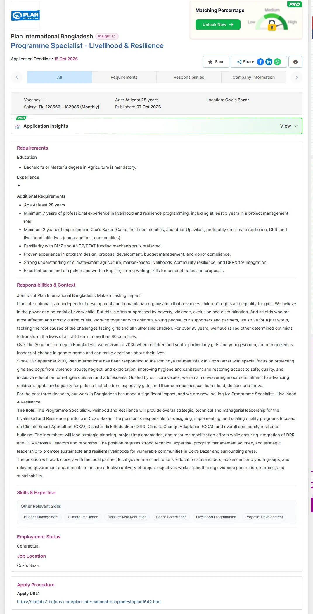 Plan International Job Opportunities 2026