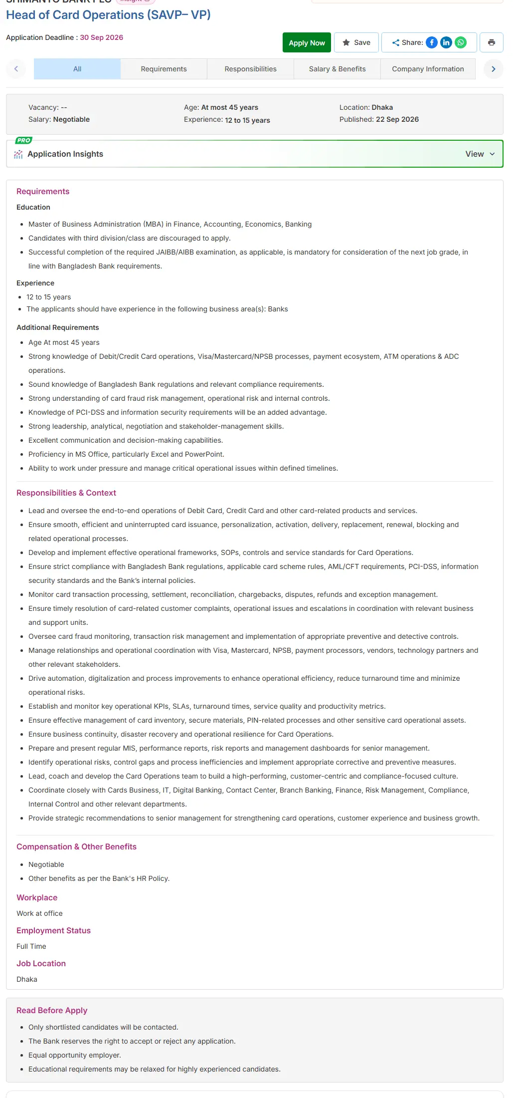  Shimanto Bank PLC Job Opportunities 2026