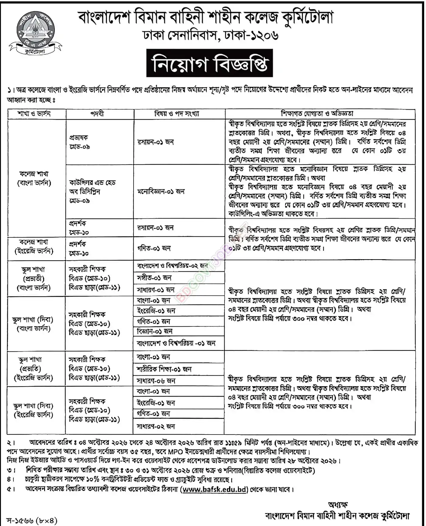 All School and College Job Opportunities 2026