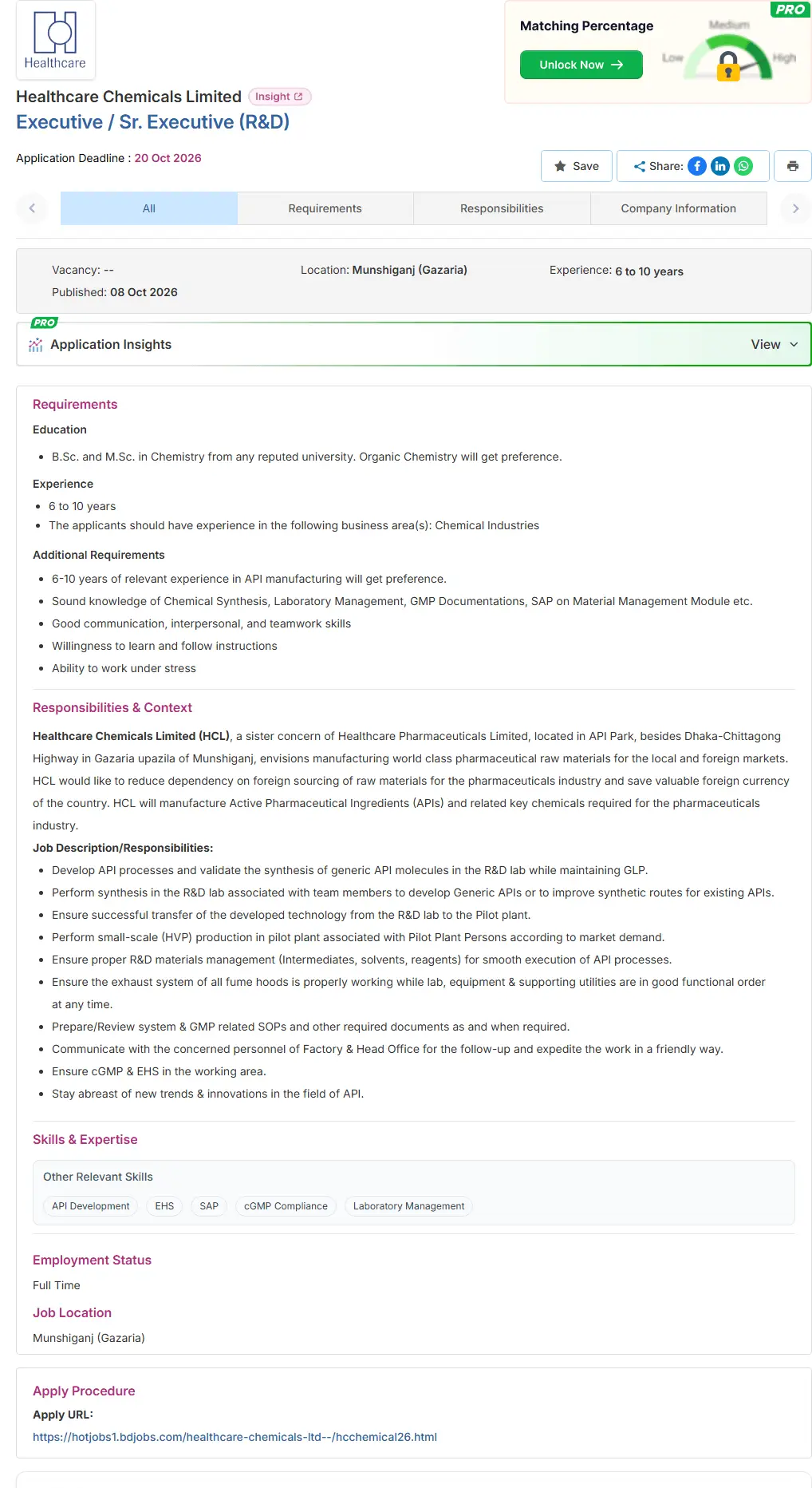 Healthcare Pharmaceuticals Job Opportunities 2026