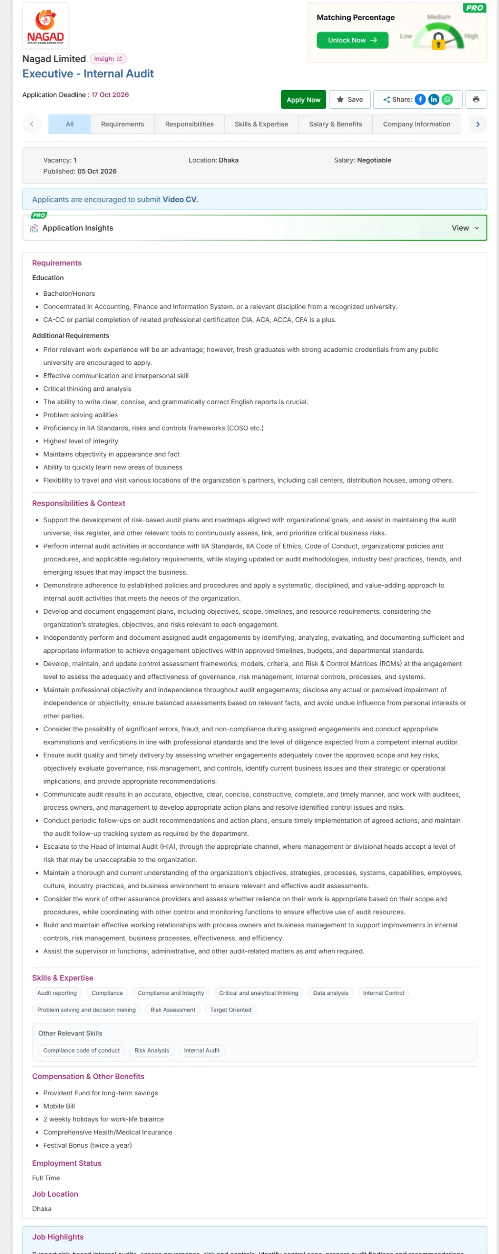 Nagad Limited Job Opportunities 2026