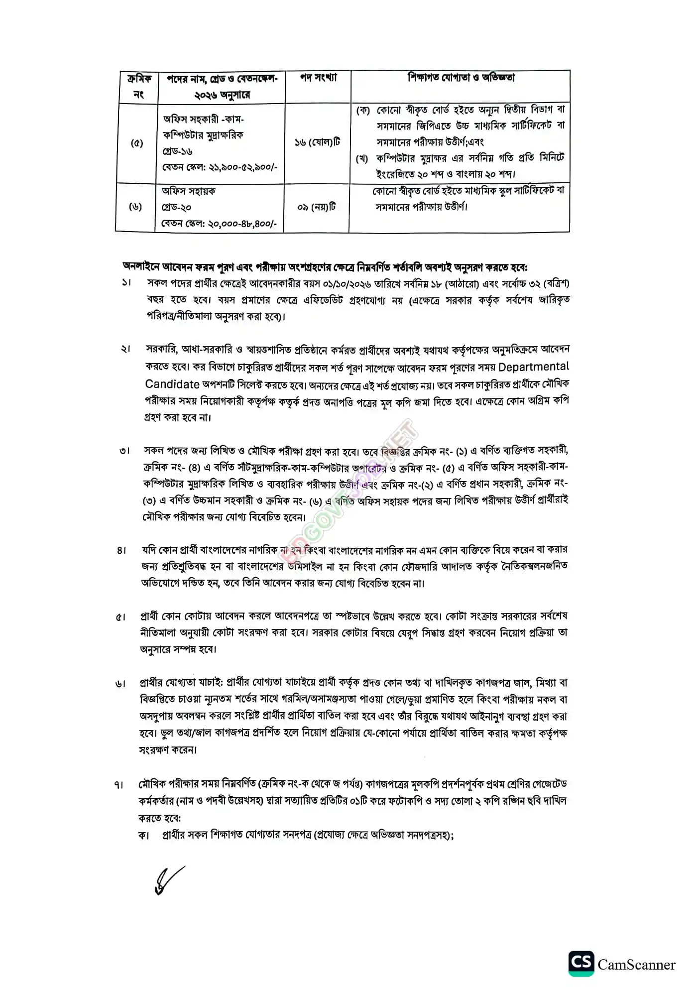 Dhaka TAX 21 Job Opportunities 2026